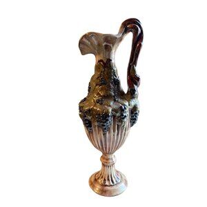 Arnel's Ceramic Pitcher / Vase Dixie Grapevines